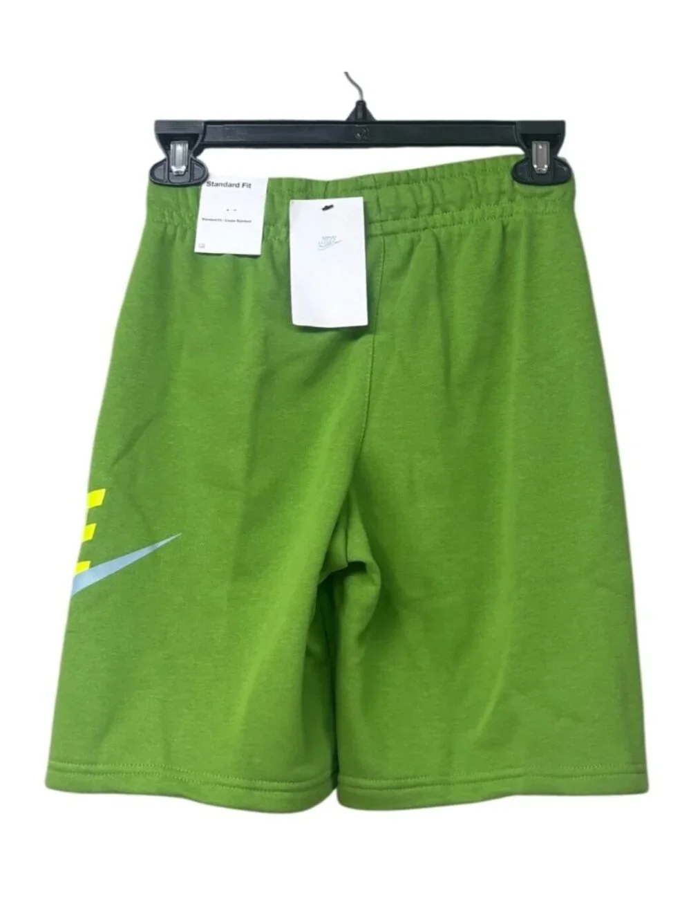 Nike Kid’s Sportswear HBR Club Fleece Shorts, Chlorophyll, Boy's Sz. M